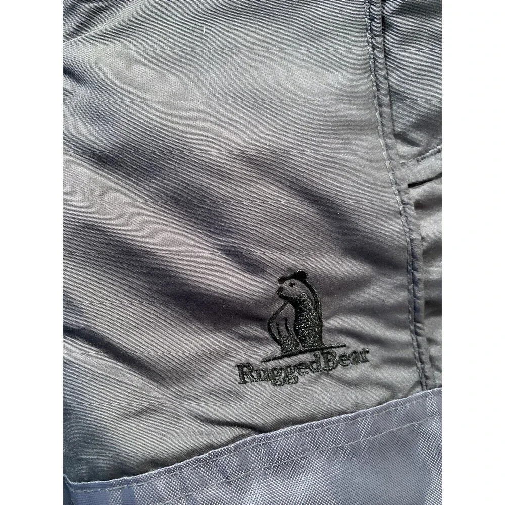 Water Proof Snow Ski Pants Rugged Bear Size 6/6X Kids Youth Polyester NWOT Grey